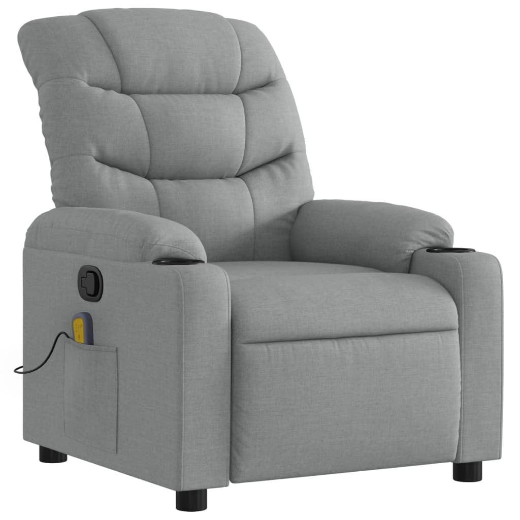 8721012371132_g_en_hd_1 vidaXL Massage Recliner Chair Light Grey Fabric - Image 3