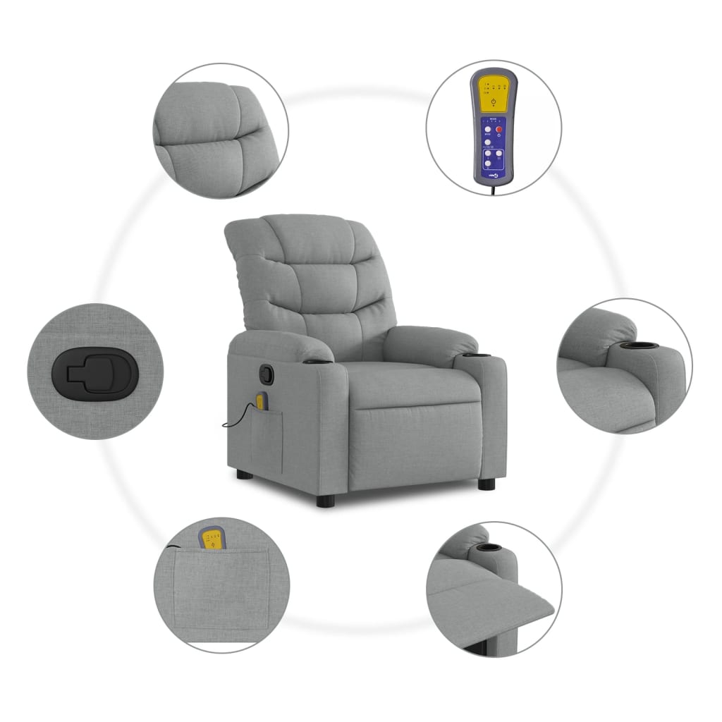 8721012371132_g_en_hd_4 vidaXL Massage Recliner Chair Light Grey Fabric - Image 6