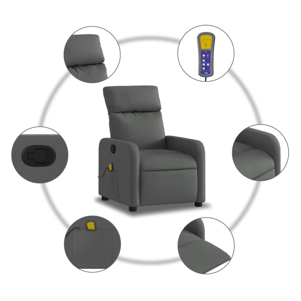 8721012371323_g_en_hd_4 vidaXL Massage Recliner Chair Dark Grey Fabric - Image 6