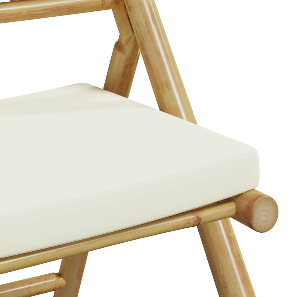 8721012371736_g_en_hd_7 vidaXL 2 Piece Folding Bistro Chairs with Cream White Cushions Bamboo - Image 9