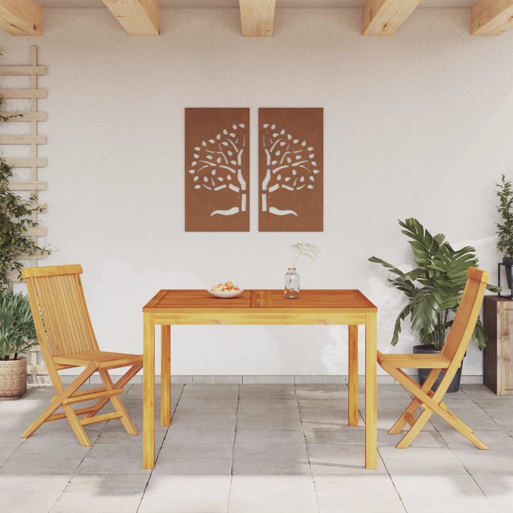 8721012371897_g_en_hd_1 vidaXL Garden Dining Table 110x110x75 cm Solid Wood Acacia - Image 3