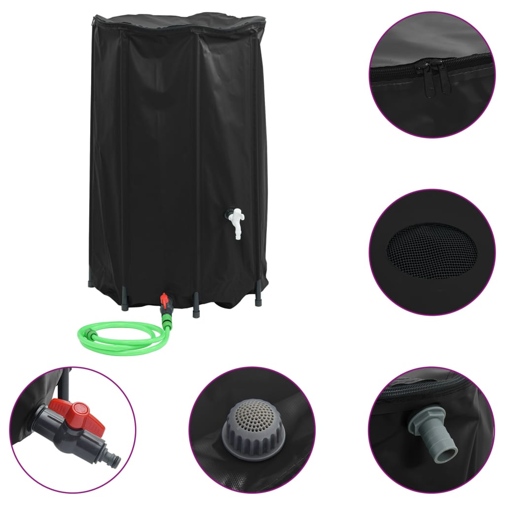 8721012374911_a_en_hd_1 vidaXL Water Tank with Tap Foldable 500 L PVC - Image 2