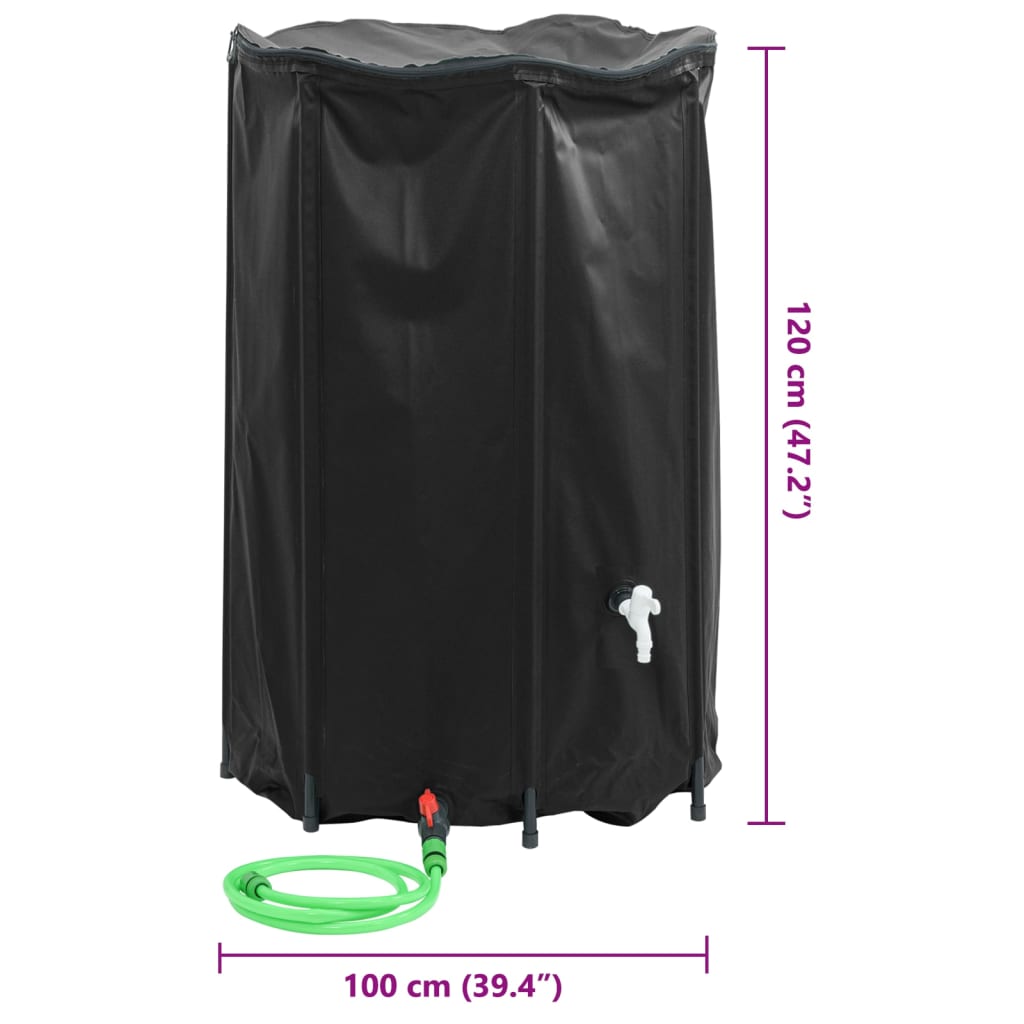 8721012374973_g_en_hd_8 vidaXL Water Tank with Tap Foldable 1000 L PVC - Image 10