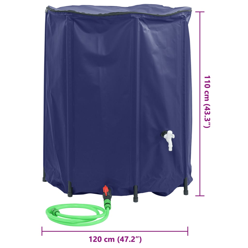 8721012375017_g_en_hd_8 vidaXL Water Tank with Tap Foldable 1250 L PVC - Image 10