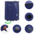 vidaXL Water Tank with Tap Foldable 1350 L PVC - Image 2