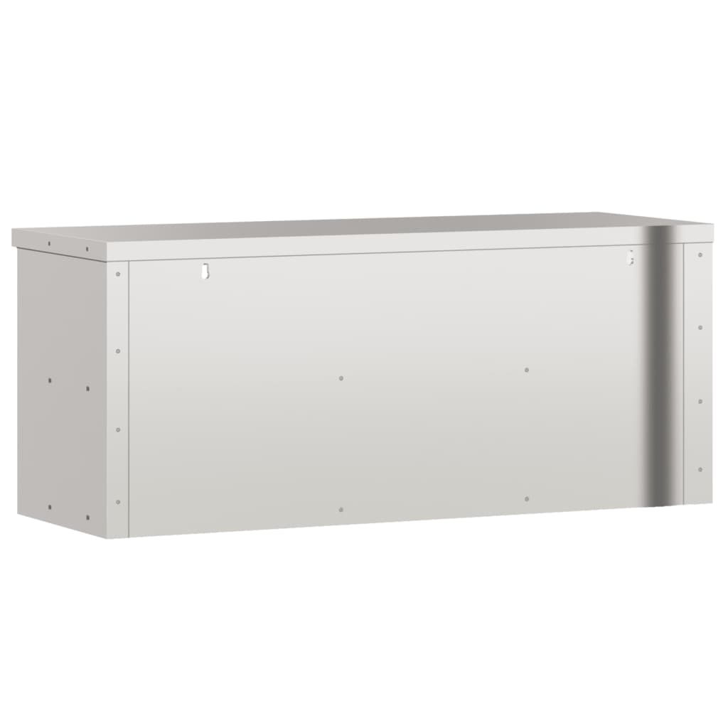 8721012375154_g_en_hd_5 vidaXL Kitchen Wall Cabinet with Shelf Stainless Steel - Image 7