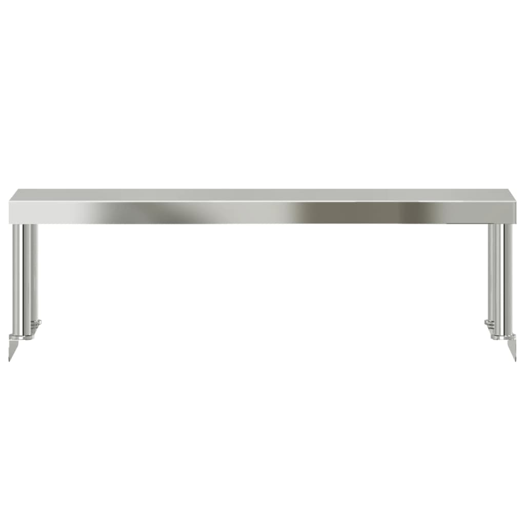 8721012375185_g_en_hd_3 vidaXL Work Table Overshelf 110x30x35 cm Stainless Steel - Image 5