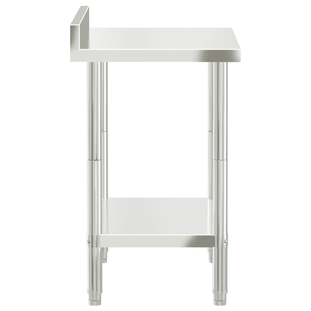 8721012375277_g_en_hd_4 vidaXL Kitchen Work Table with Backsplash 82.5x55x93 cm Stainless Steel - Image 7