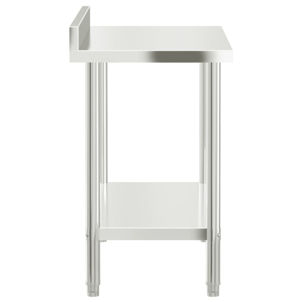 8721012375284_g_en_hd_4 vidaXL Kitchen Work Table with Backsplash 110x55x93 cm Stainless Steel - Image 7