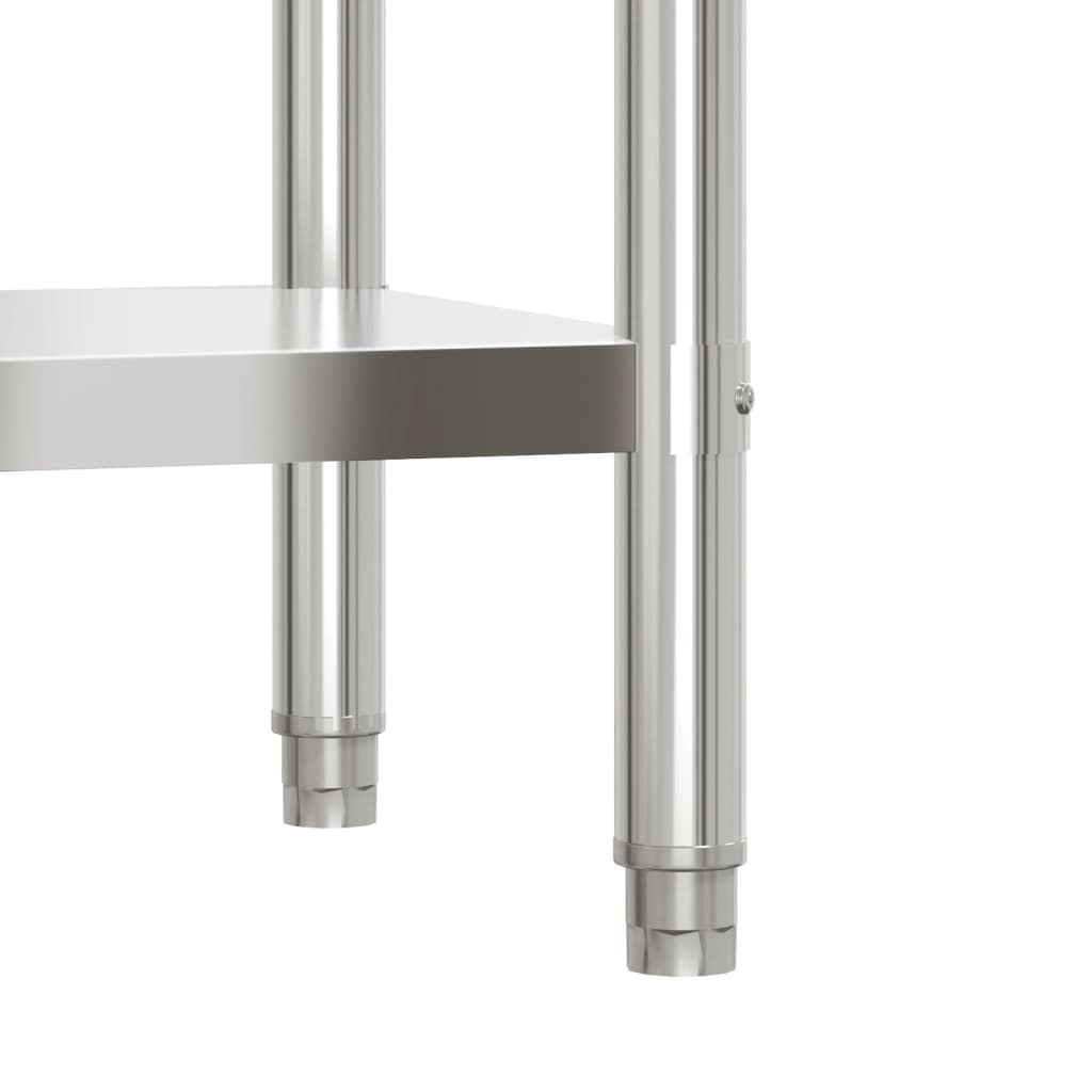 8721012375284_g_en_hd_6 vidaXL Kitchen Work Table with Backsplash 110x55x93 cm Stainless Steel - Image 9