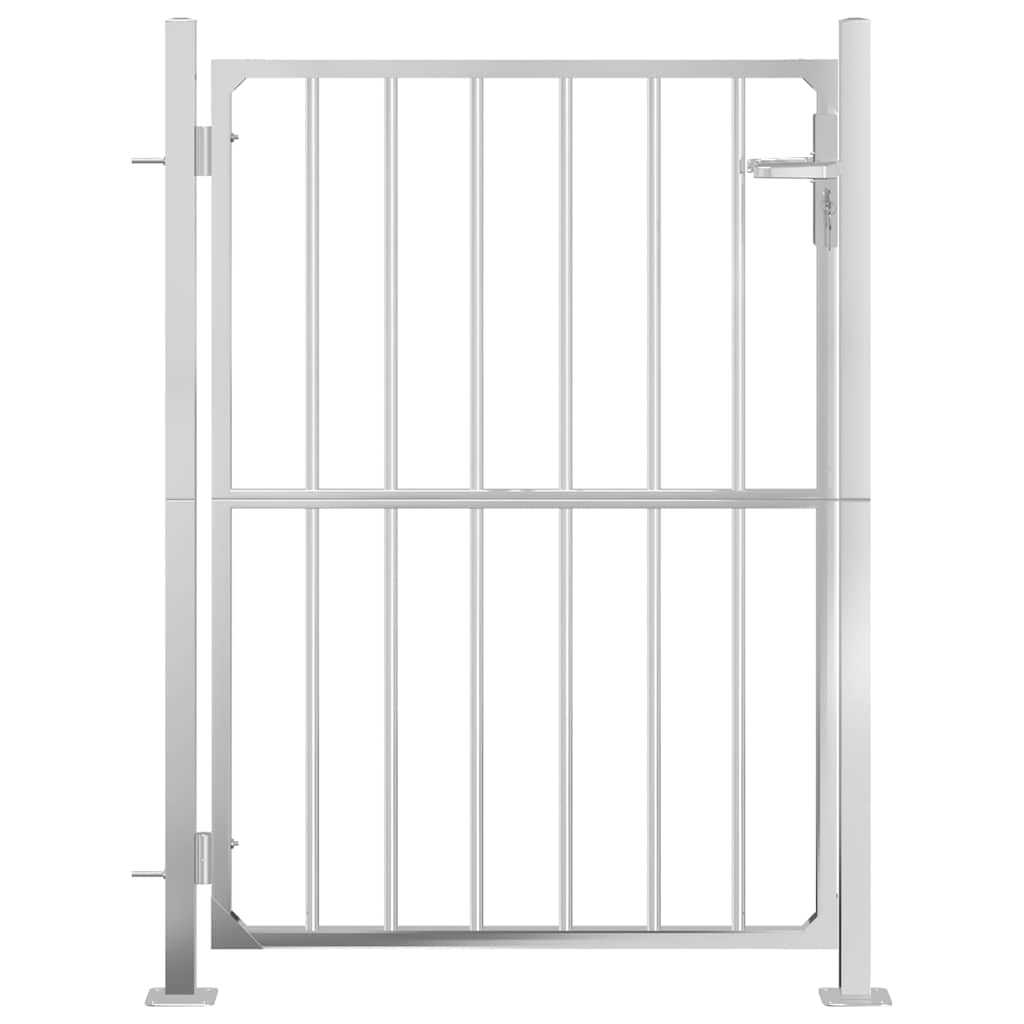 8721012375413_g_en_hd_1 vidaXL Garden Gate 100x145  cm Stainless Steel - Image 3