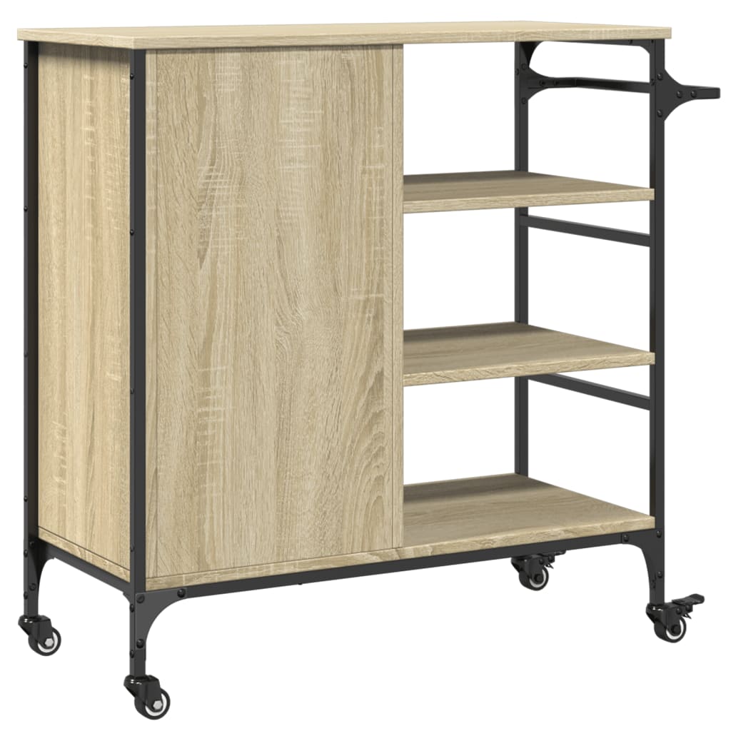 8721012376830_g_en_hd_9 vidaXL Kitchen Trolley Sonoma Oak 87.5x38.5x84.5 cm Engineered Wood - Image 11