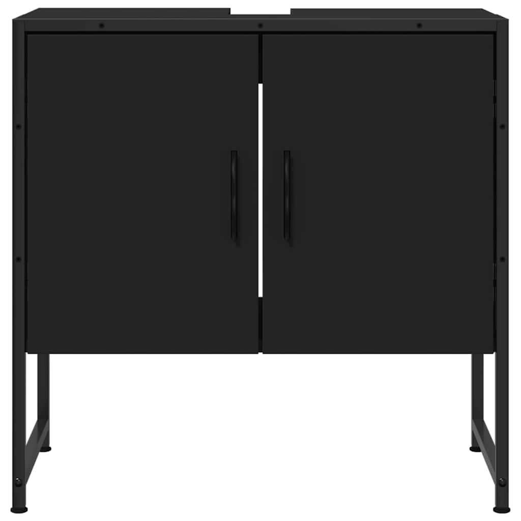 8721012377523_g_en_hd_3 vidaXL Bathroom Sink Cabinet Black 60x33x60 cm Engineered Wood - Image 5