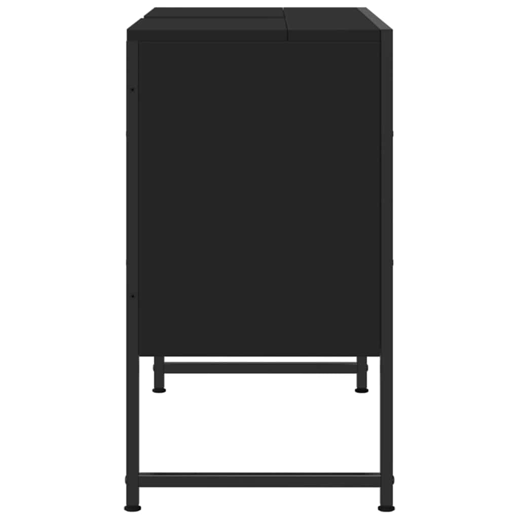 8721012377578_g_en_hd_5 vidaXL Bathroom Sink Cabinet Black 80x33x60 cm Engineered Wood - Image 7