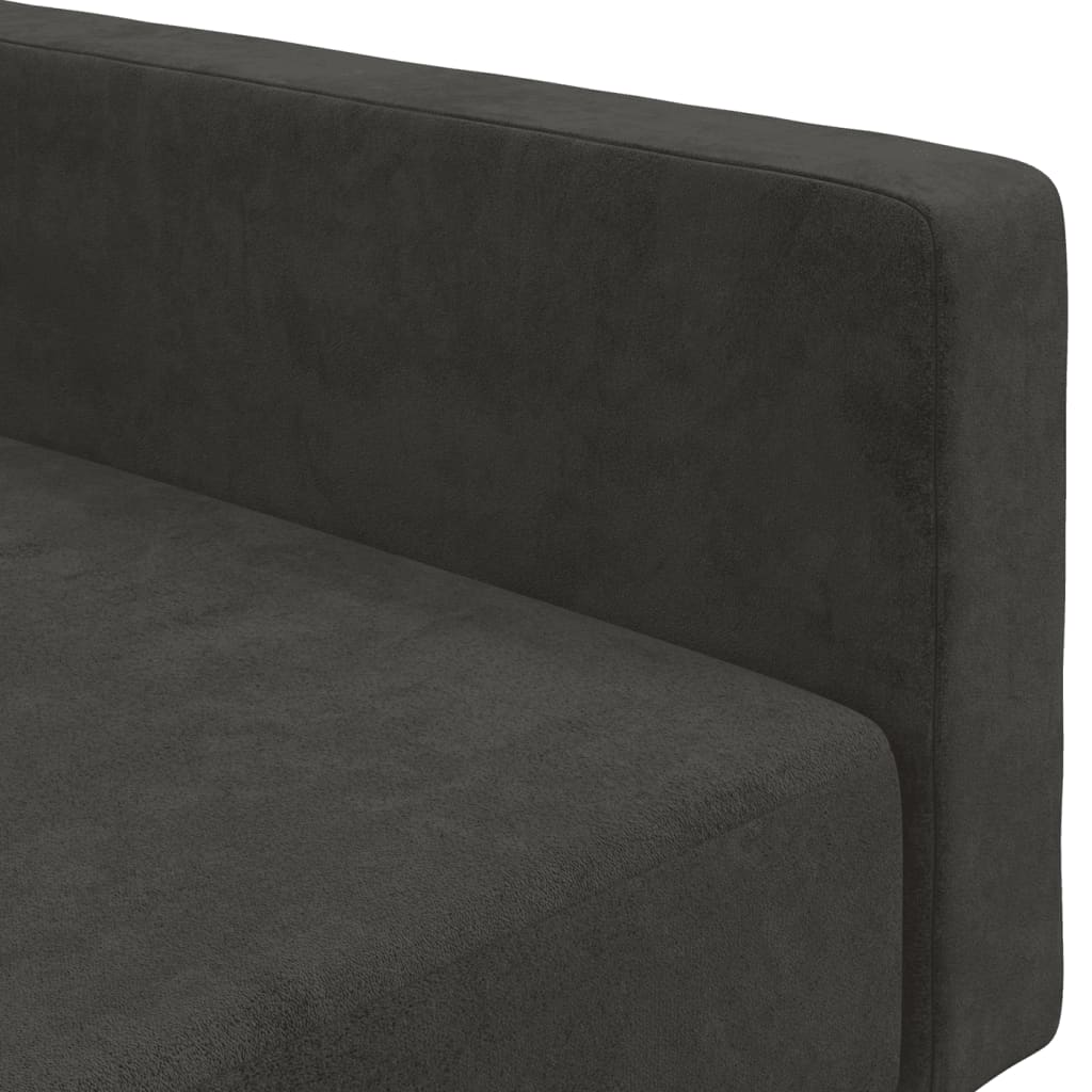 8721012378919_g_en_hd_7 vidaXL 2-Seater Sofa Bed Dark Grey Velvet - Image 9