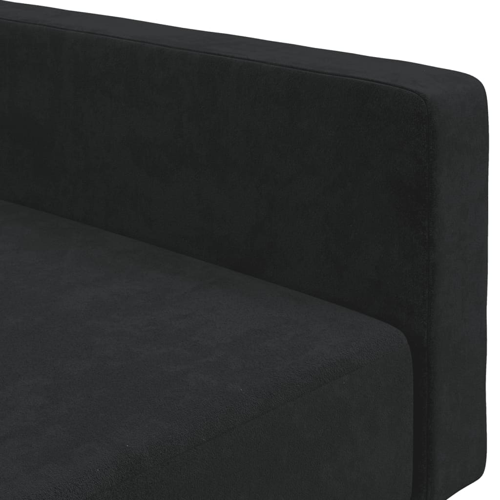 8721012378933_g_en_hd_7 vidaXL 2-Seater Sofa Bed Black Velvet - Image 9