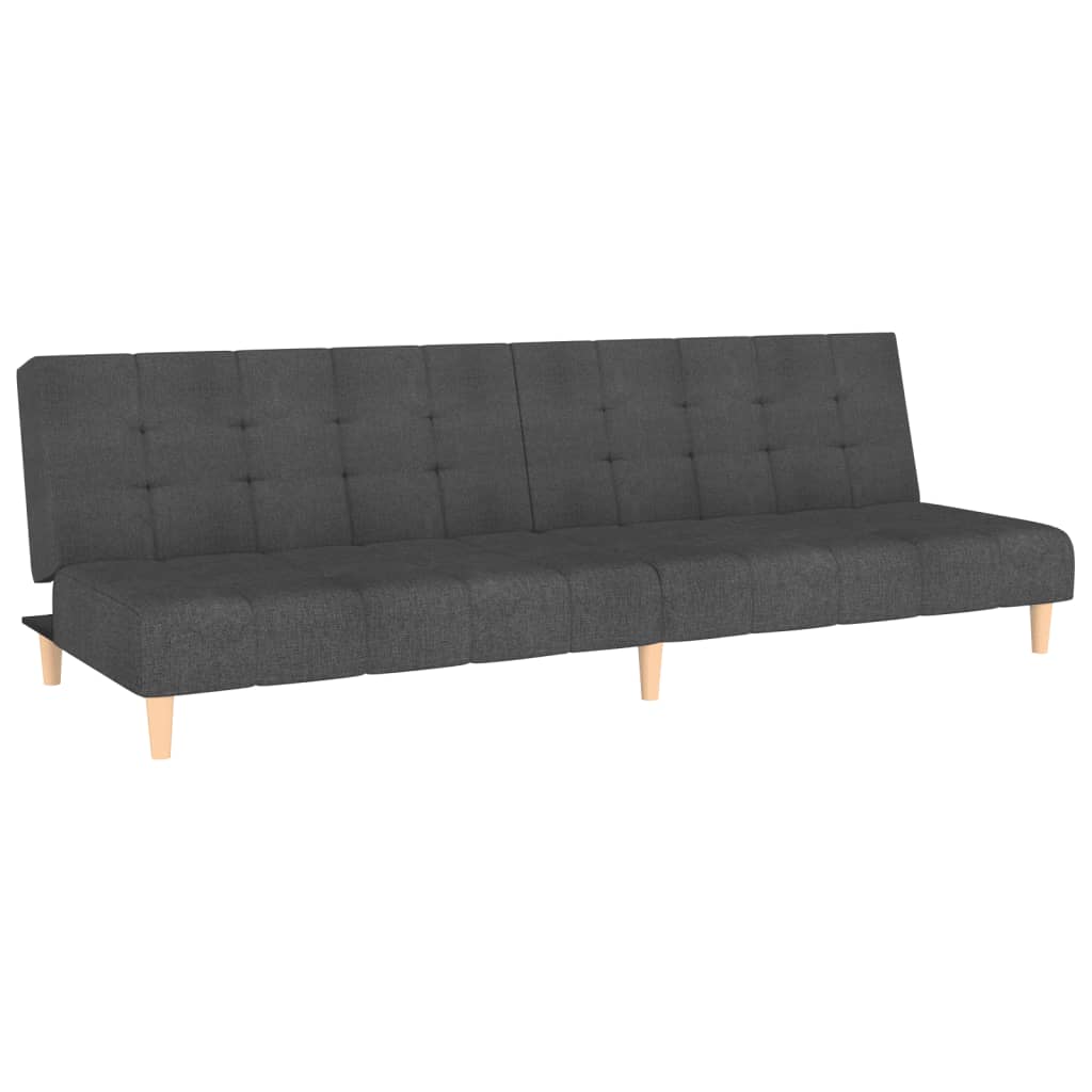 8721012379084_a_en_hd_1 vidaXL 2-Seater Sofa Bed Dark Grey Fabric - Image 2