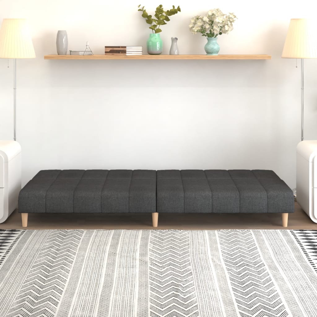 8721012379084_g_en_hd_1 vidaXL 2-Seater Sofa Bed Dark Grey Fabric - Image 3