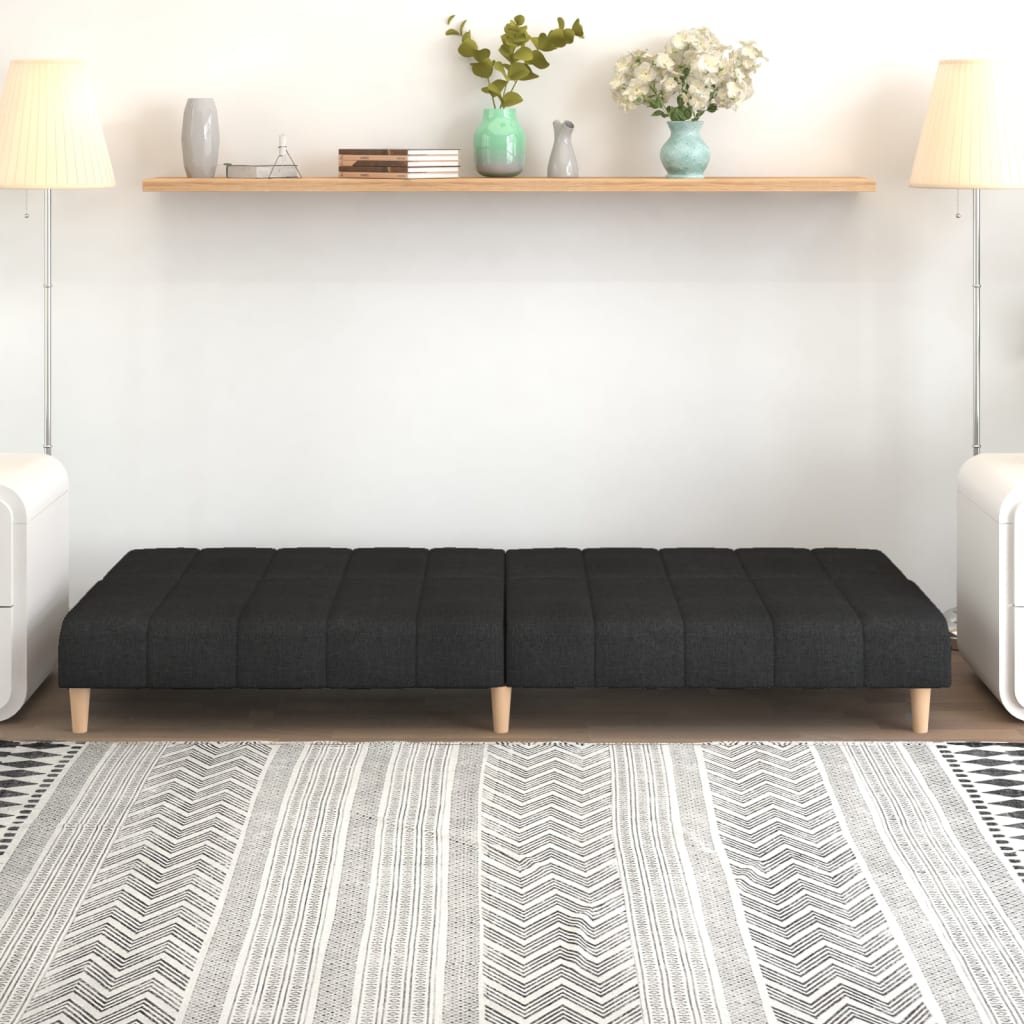 8721012379091_g_en_hd_1 vidaXL 2-Seater Sofa Bed Black Fabric - Image 3