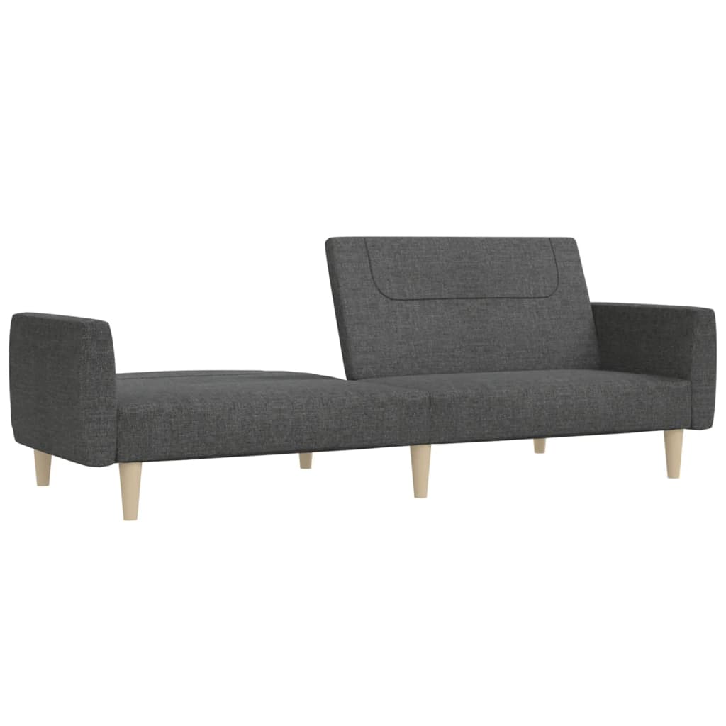 8721012379381_g_en_hd_2 vidaXL 2-Seater Sofa Bed Dark Grey Fabric - Image 4