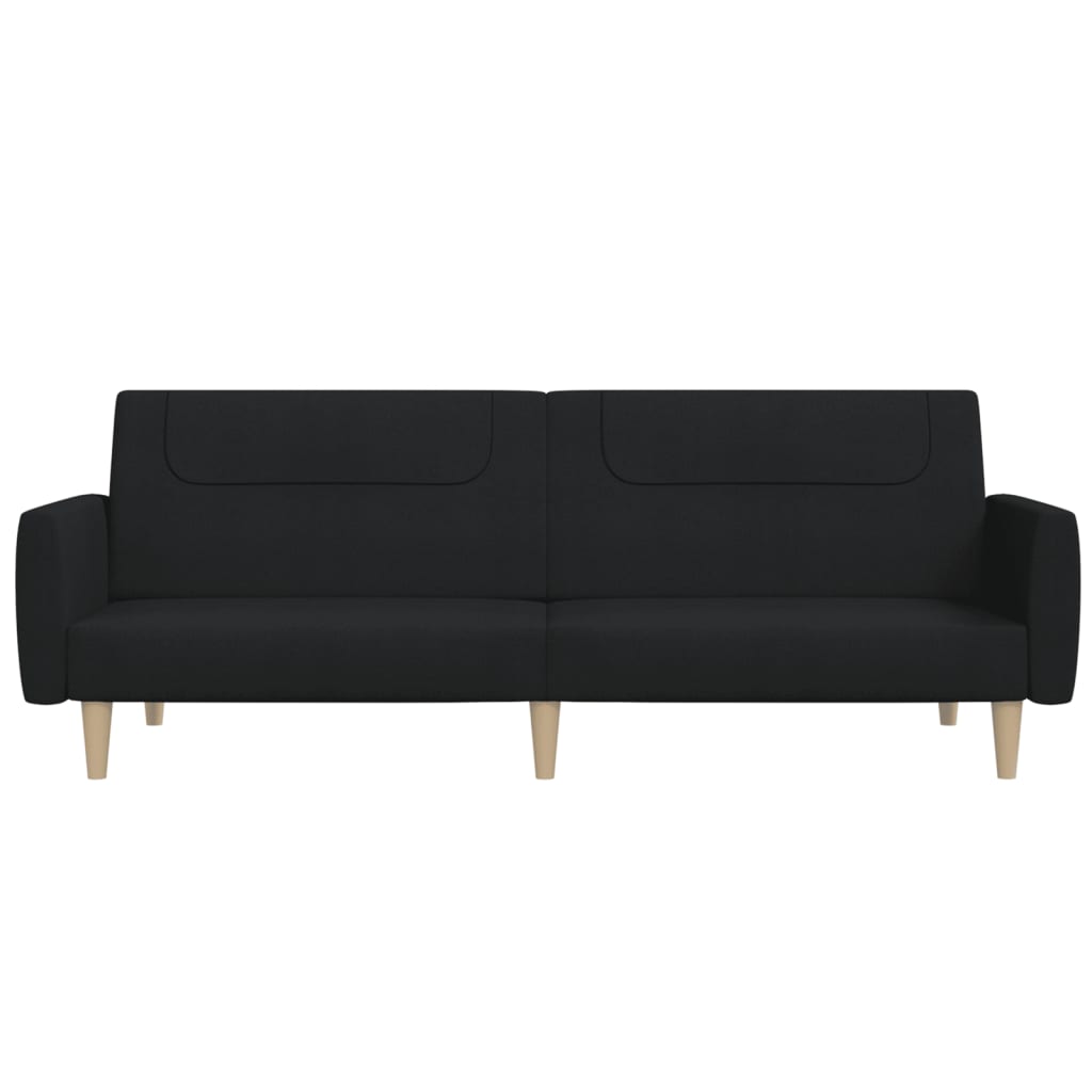 8721012379398_g_en_hd_3 vidaXL 2-Seater Sofa Bed Black Fabric - Image 5