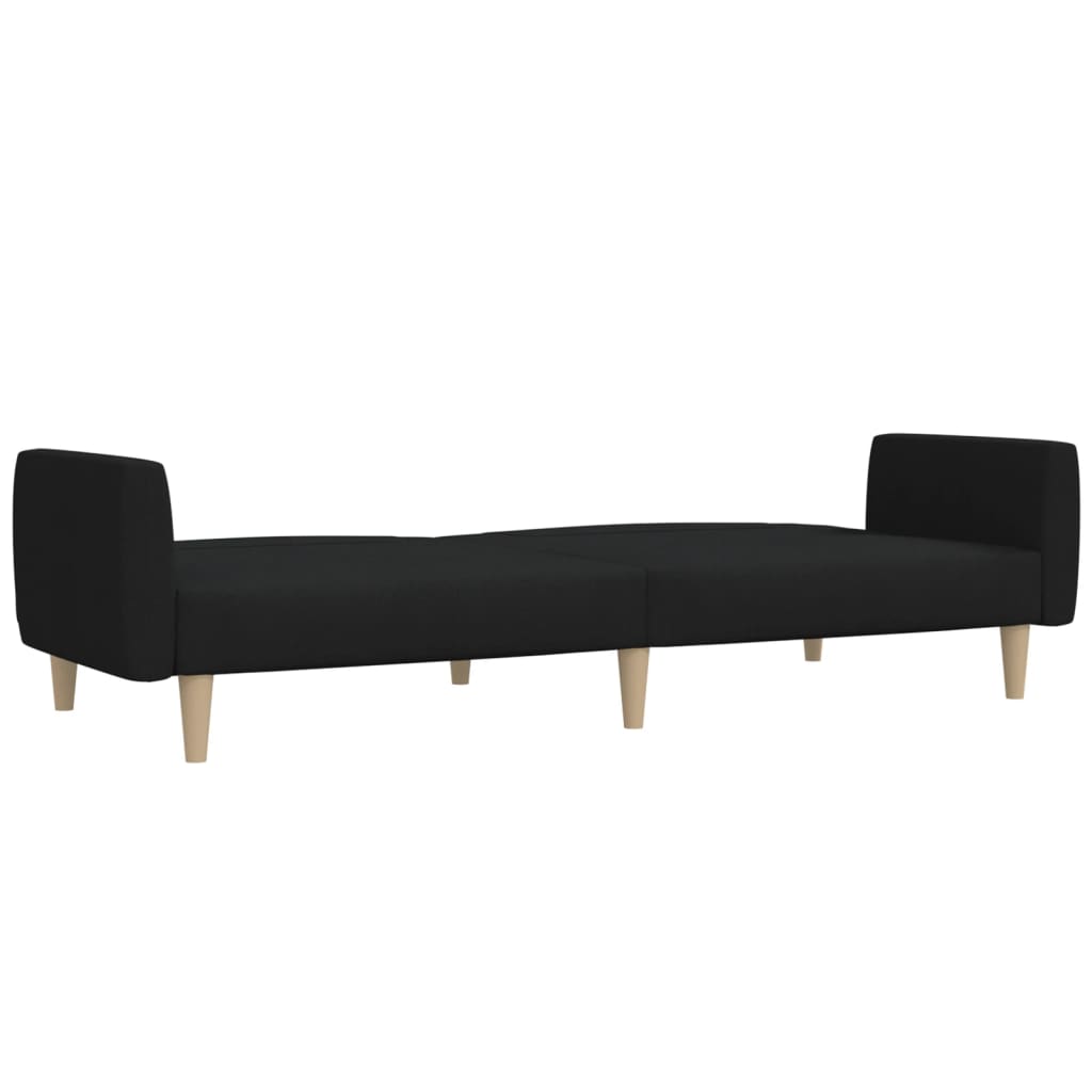 8721012379398_g_en_hd_4 vidaXL 2-Seater Sofa Bed Black Fabric - Image 6