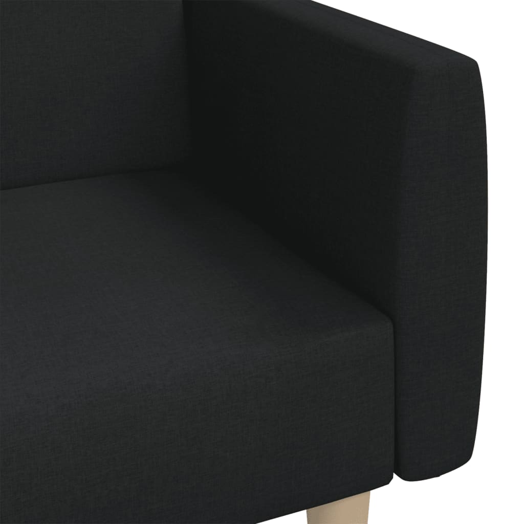 8721012379398_g_en_hd_7 vidaXL 2-Seater Sofa Bed Black Fabric - Image 9