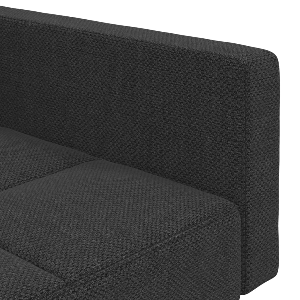 8721012379534_g_en_hd_7 vidaXL 2-Seater Sofa Bed with Two Pillows Dark Grey Fabric - Image 9