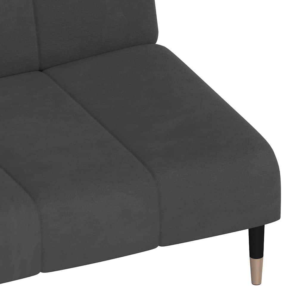 8721012380288_g_en_hd_7 vidaXL 2-Seater Sofa Bed Dark Grey Velvet - Image 9