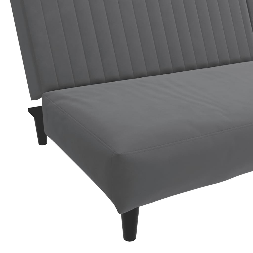 8721012380783_g_en_hd_7 vidaXL 2-Seater Sofa Bed Dark Grey Velvet - Image 9