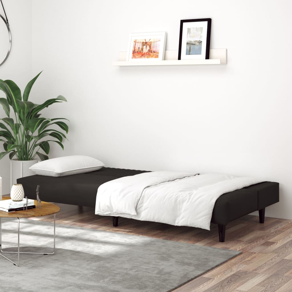 8721012380837_g_en_hd_1 vidaXL 2-Seater Sofa Bed Black Velvet - Image 3