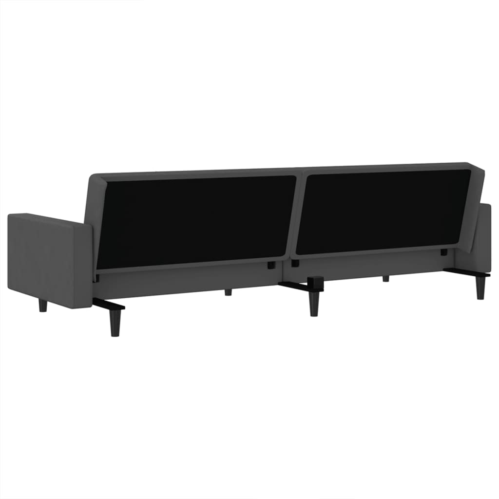 8721012380899_g_en_hd_6 vidaXL 2-Seater Sofa Bed Dark Grey Velvet - Image 8