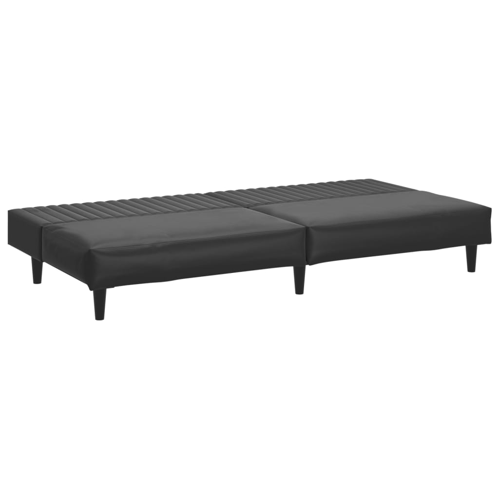 8721012380981_g_en_hd_4 vidaXL 2-Seater Sofa Bed Black Faux Leather - Image 6