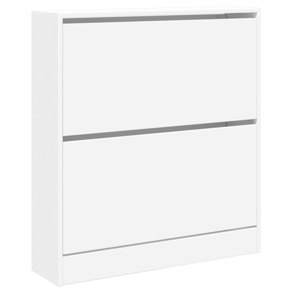8721012381537_g_en_hd_2 vidaXL Shoe Cabinet White 80x21x87.5 cm Engineered Wood - Image 5