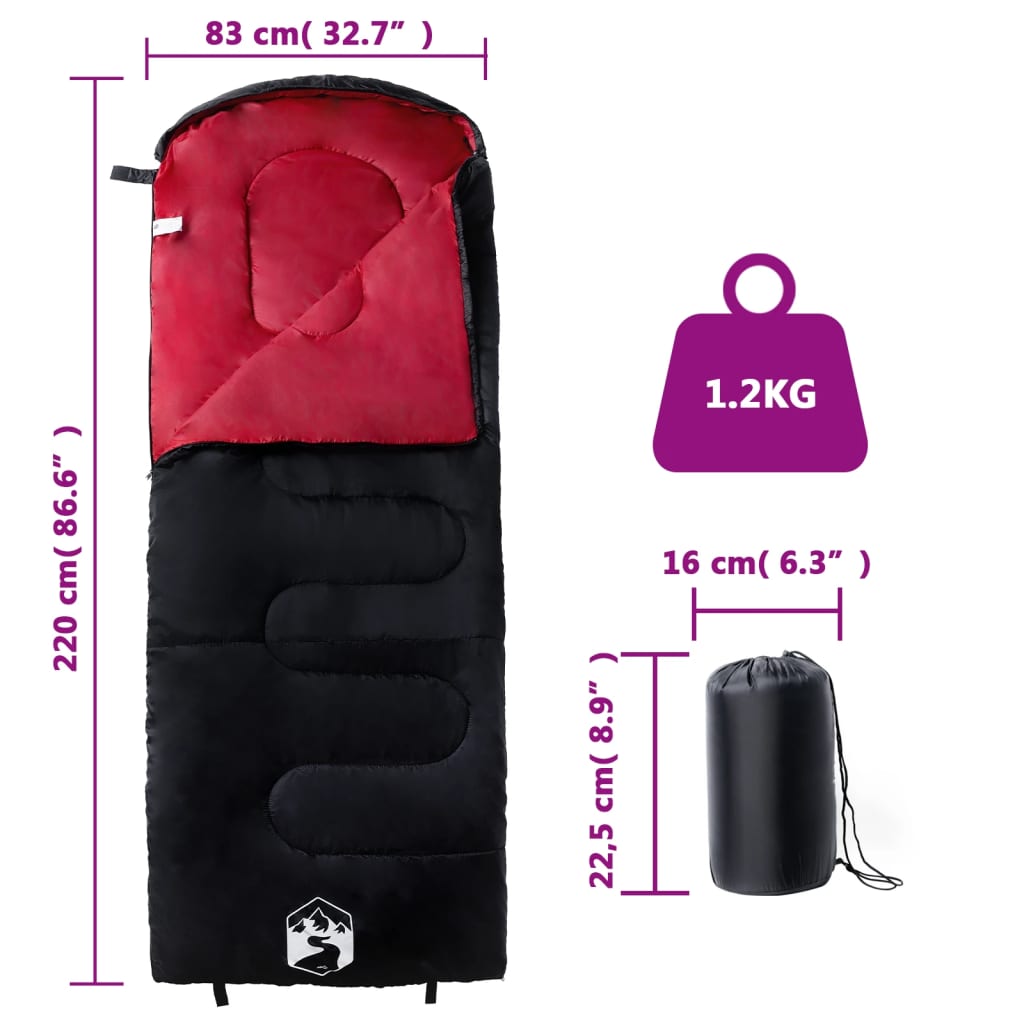 8721012383166_g_en_hd_4 vidaXL Sleeping Bag for Adults Camping 3-4 Seasons - Image 5