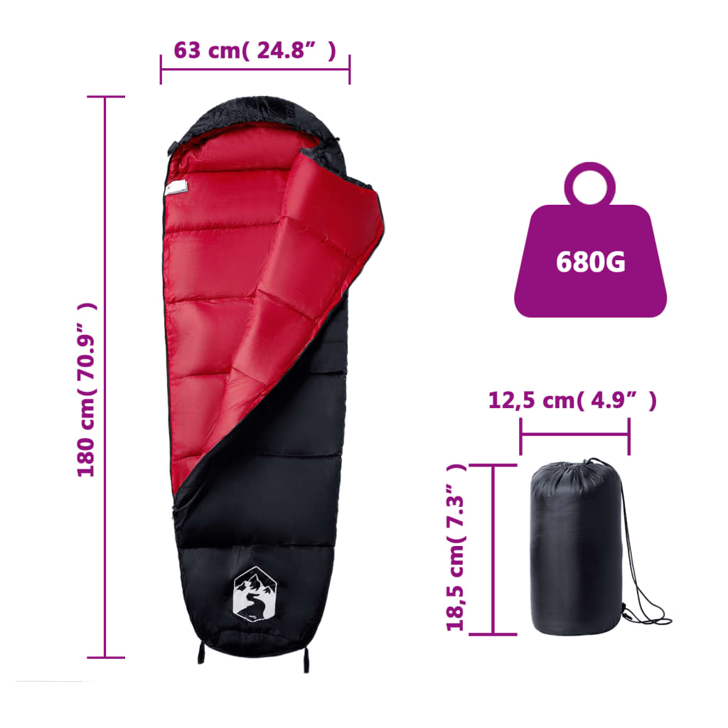 8721012383524_g_en_hd_4 vidaXL Mummy Sleeping Bag for Adults Camping 3 Seasons - Image 5