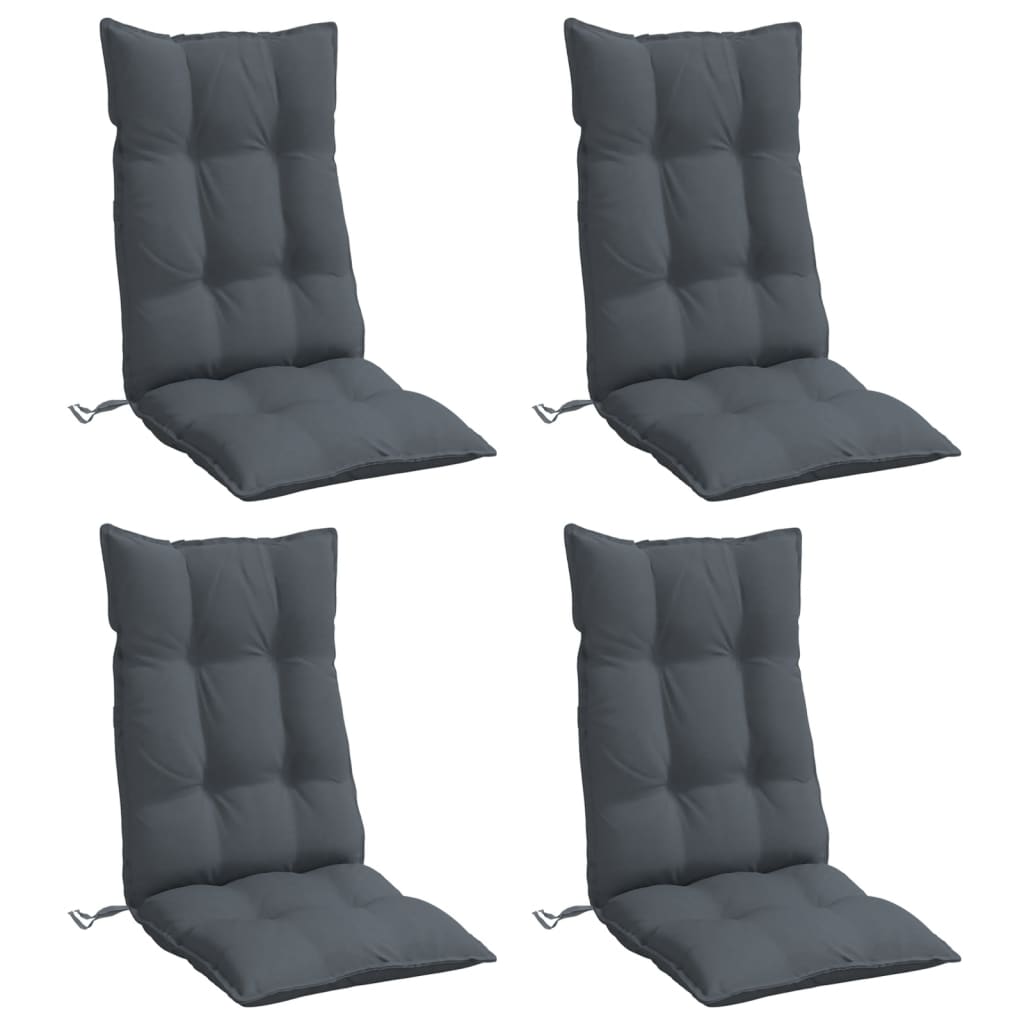 8721012386297_g_en_hd_1 vidaXL Highback Chair Cushions 4 pcs Anthracite Oxford Fabric - Image 3