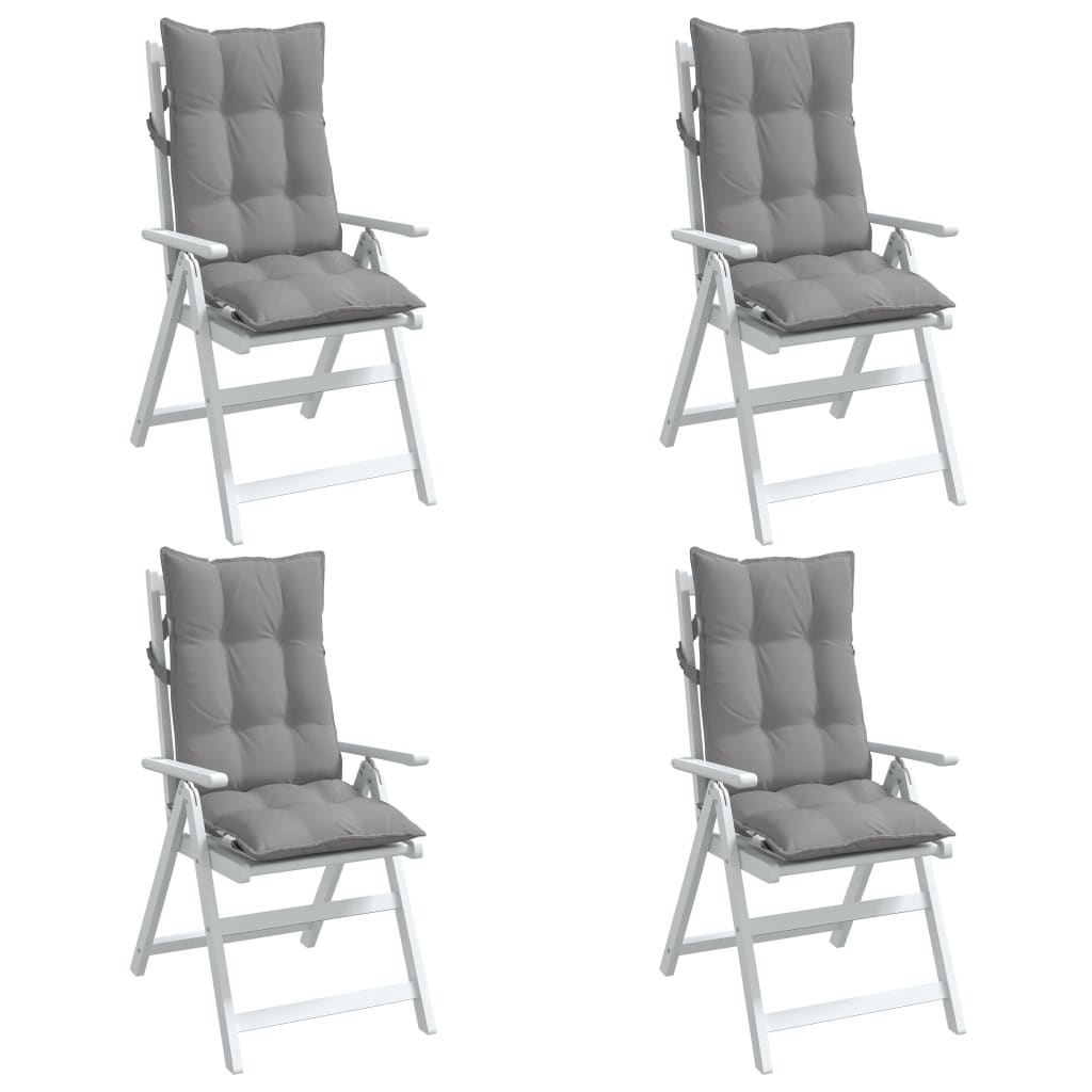 8721012386327_g_en_hd_2 vidaXL Highback Chair Cushions 4 pcs Grey Oxford Fabric - Image 4