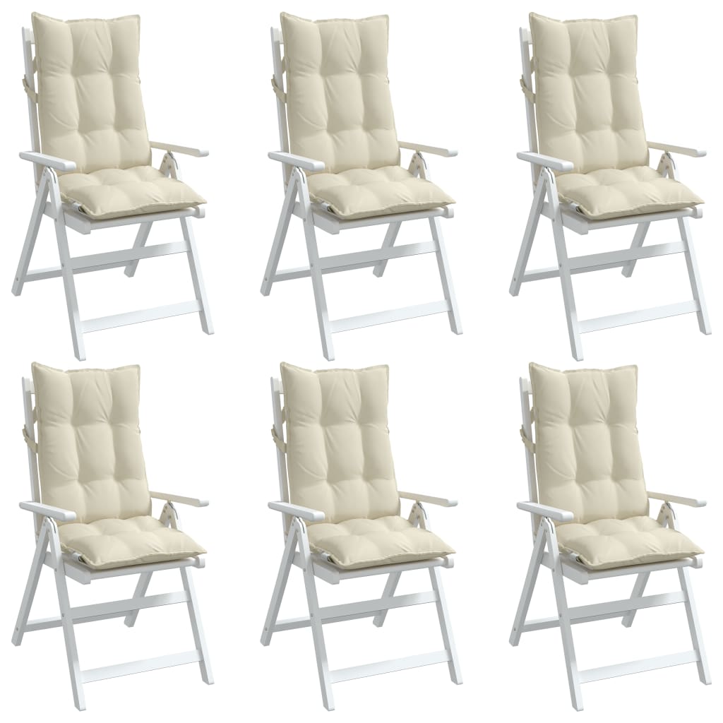 8721012386365_g_en_hd_2 vidaXL Highback Chair Cushions 6 pcs Cream Oxford Fabric - Image 4