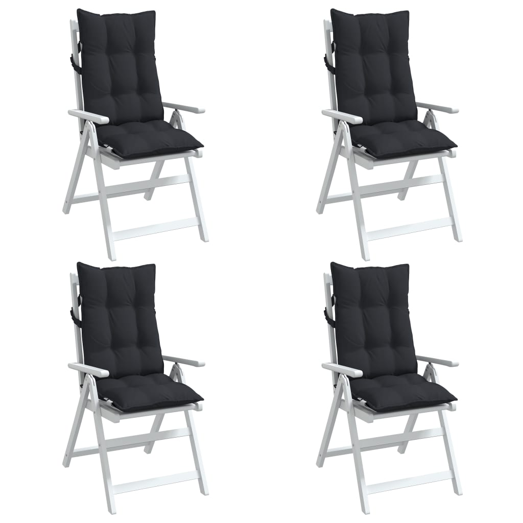 8721012386501_g_en_hd_2 vidaXL Highback Chair Cushions 4 pcs Black Oxford Fabric - Image 4