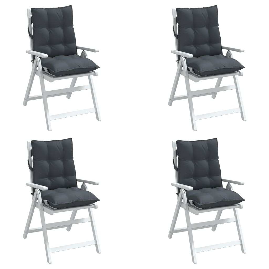 8721012386983_g_en_hd_2 vidaXL Lowback Chair Cushions 4 pcs Anthracite Oxford Fabric - Image 4