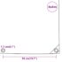vidaXL Tarpaulin Anthracite 4x4 m 650 g/m² - Image 10