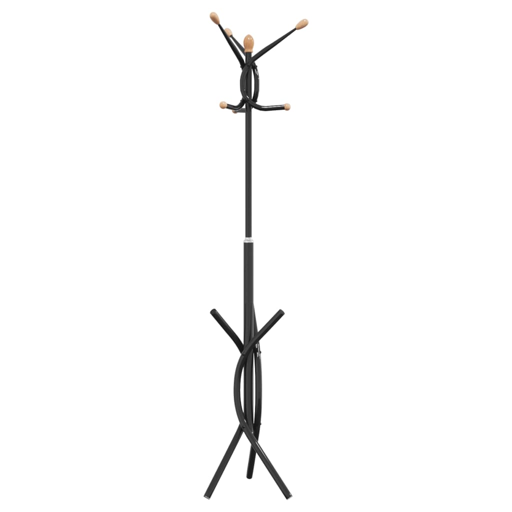 8721012408005_g_en_hd_3 vidaXL Coat Stand Black 176 cm Powder-coated Iron - Image 5