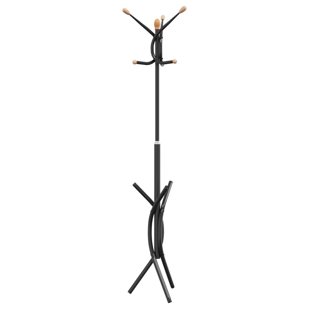 8721012408005_g_en_hd_4 vidaXL Coat Stand Black 176 cm Powder-coated Iron - Image 6