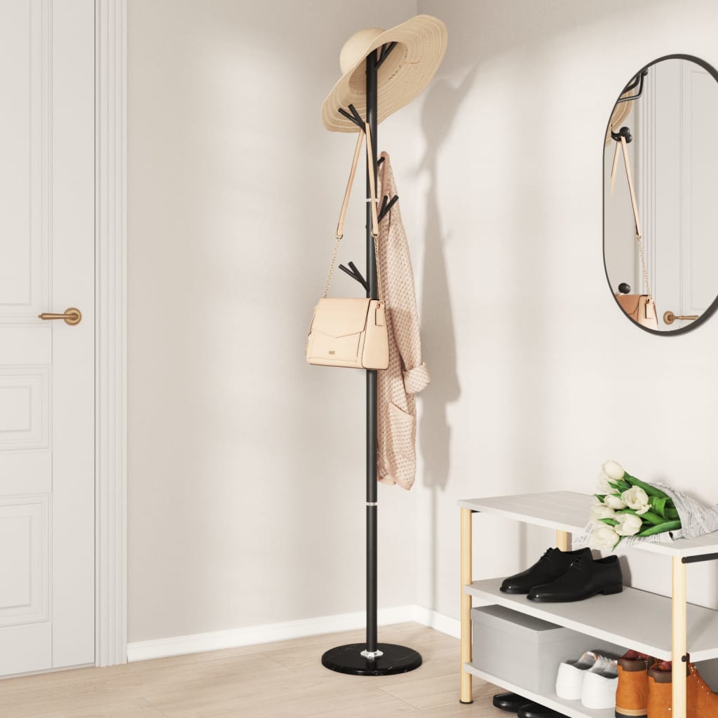8721012408203_g_en_hd_1 vidaXL Coat Stand Black 175 cm Powder-coated Iron - Image 3