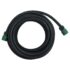 vidaXL Garden Soaker Hose Black 0.6" 10 m Rubber - Image 4