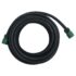 vidaXL Garden Soaker Hose Black 0.6" 10 m Rubber - Image 3