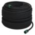 vidaXL Garden Soaker Hose Black 0.6" 100 m Rubber - Image 2