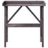 vidaXL Plant Table with Shelf Grey 78x38x82.5 cm Solid Wood Fir - Image 4