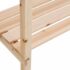 vidaXL Plant Table with Shelves 78x38x82.5 cm Solid Wood Fir - Image 8